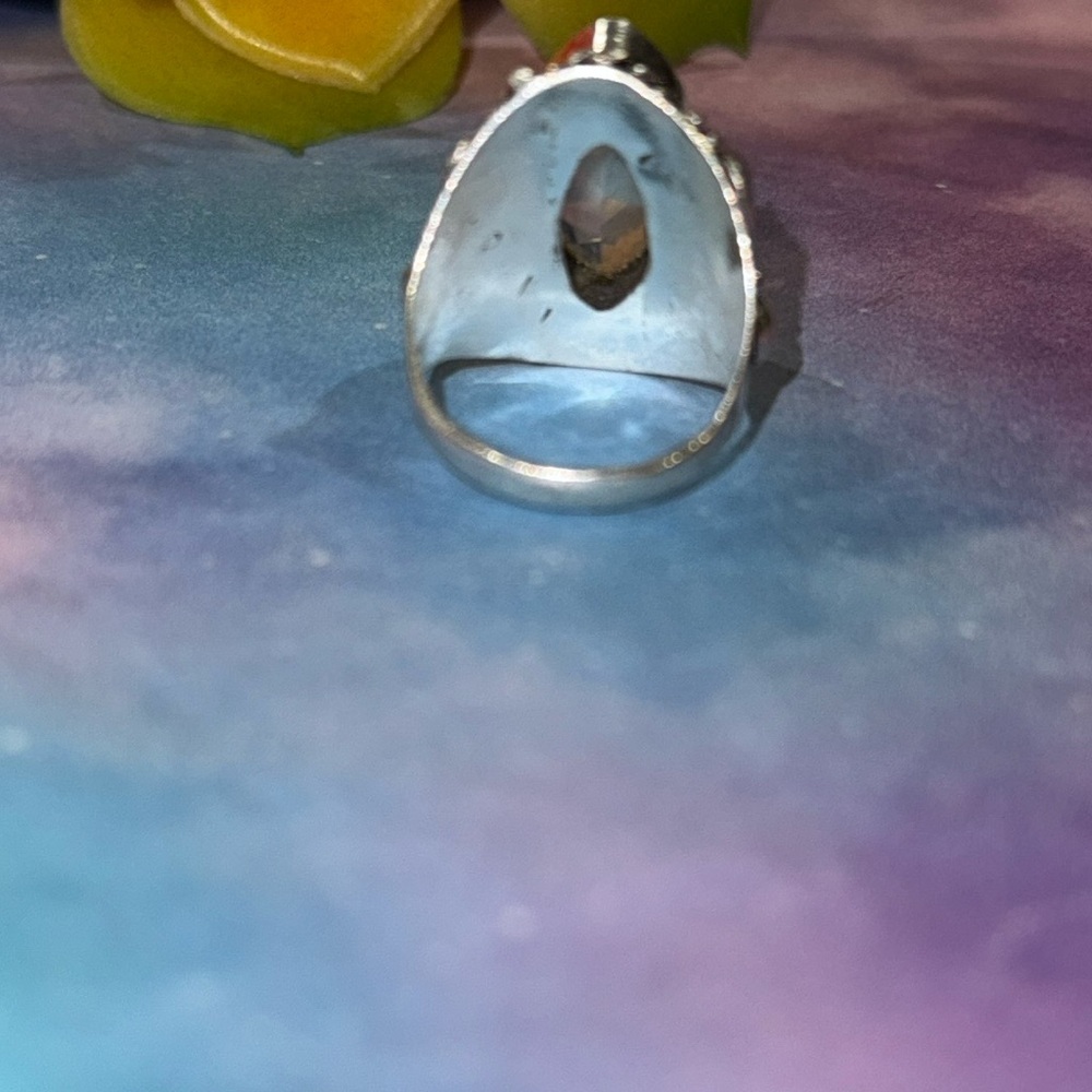 Silver Opalite Ring - image 6